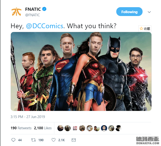 FNC喊话DC：你们要不考虑下我们？