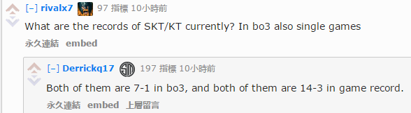 Reddit网友讨论：SKT VS KT 谁将获胜？
