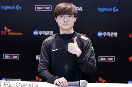 Faker：没能拿到POG很遗憾 队员们都表现得很好