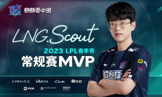 恭喜中单Scout当选2023 LPL春季赛常规赛MVP