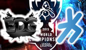 S5全球总决赛小组赛： EDG vs H2K