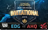 MSI季中赛循环赛：EDG vs AHQ