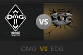 IEM9中国区线上预选赛：OMG VS EDG