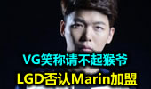 LGD否认Marin加盟 VG笑称请不起猴爷