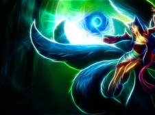 流光溢彩 英雄联盟炫彩线条壁纸集