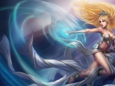 迦娜女神时装秀 风暴之怒精美壁纸鉴赏