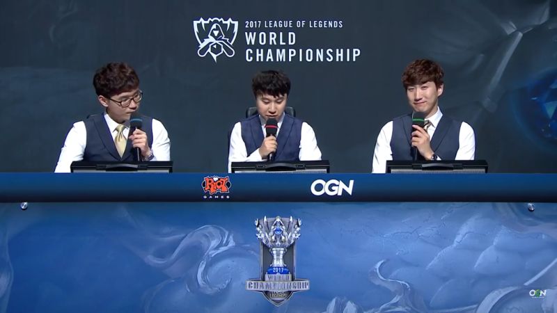 WE对阵GMB 韩国解说开启疯狂吐槽模式