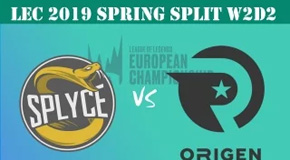 2019LEC春季赛常规赛1月27日比赛回放 SPY VS OG