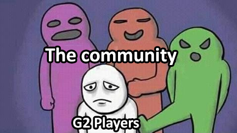 G2官推：对自己选手我们会重拳出击的