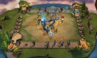 《LOL》9.16云顶之弈6剑士4枪手2科技分开站位打法视频