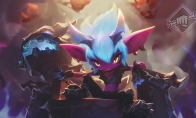 《LOL》小恶魔崔丝塔娜皮肤原画建模预览