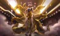 《LOL》阿狸KDA至臻皮肤4860x2868高清原画