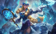 《LOL》冰雪节奶妈索拉卡皮肤特效赏析