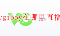 vgiboy在哪里直播