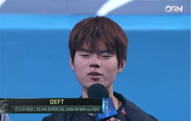 DEFT：来到S6很有信心，努力克服问题