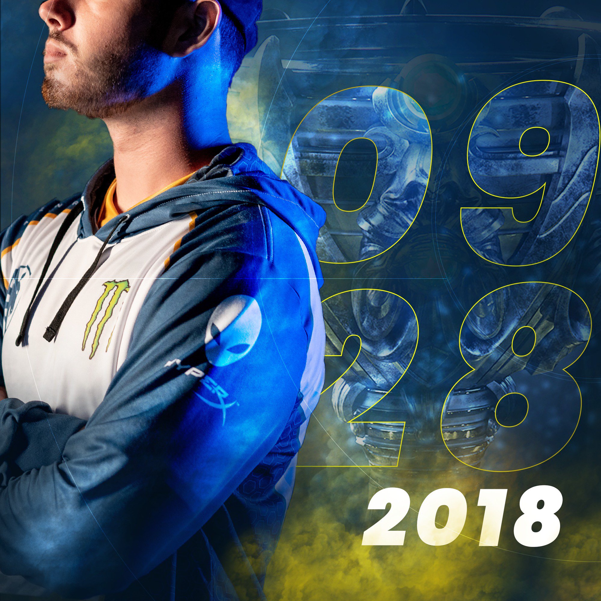 TL推特发布：2018全球总决赛队服海报