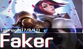 Faker极限剑姬 对战Dopa中厂长野Rekkle金克斯