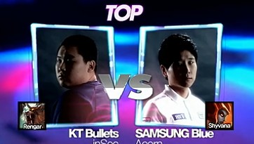 OGN冬季赛：SAMSUNG Blue VS KT Bullets