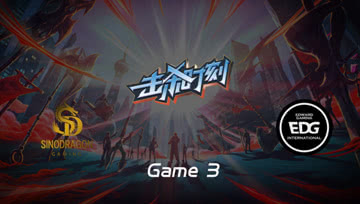 LPL击杀时刻 季后赛 SDG vs EDG 第3场 杰斯一炮双响强势单杀